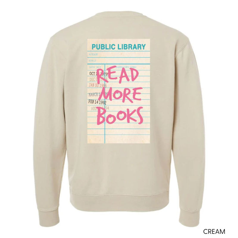 Read More Books - Pigment Crewneck