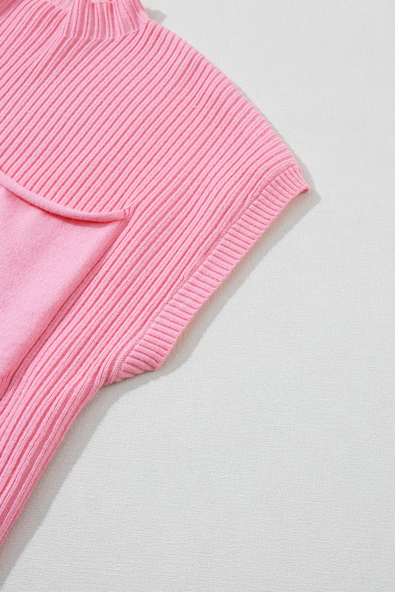 Calliope Knit Short Sleeve Sweater