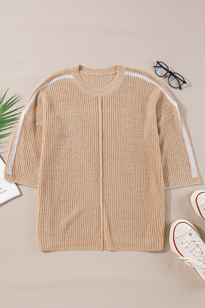 Aria 3 4 Sleeve Sweater