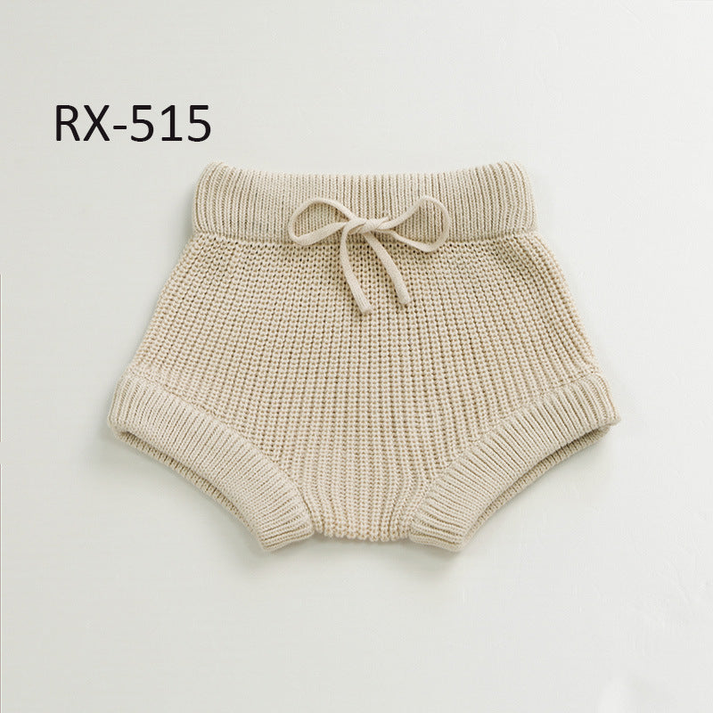 Baby Handmade Knitted Sweater And Shorts
