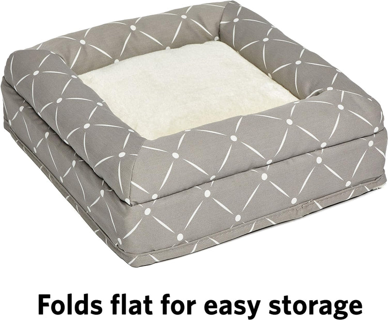 Cat Hous  in Fashionable Mushroom Diamond Print