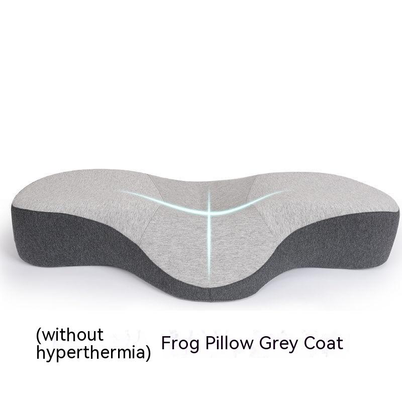 Memory Cotton Cervical Pillow – Low Profile Neck Support with Optional USB Heat Therapy