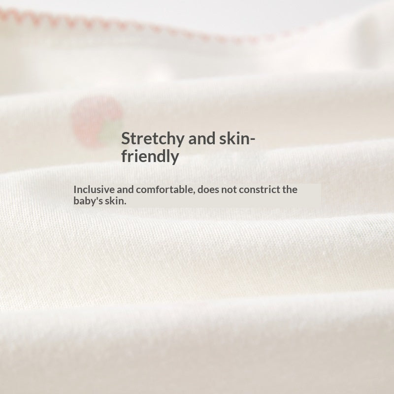 Pure Cotton Long-sleeve Baby Bodysuit