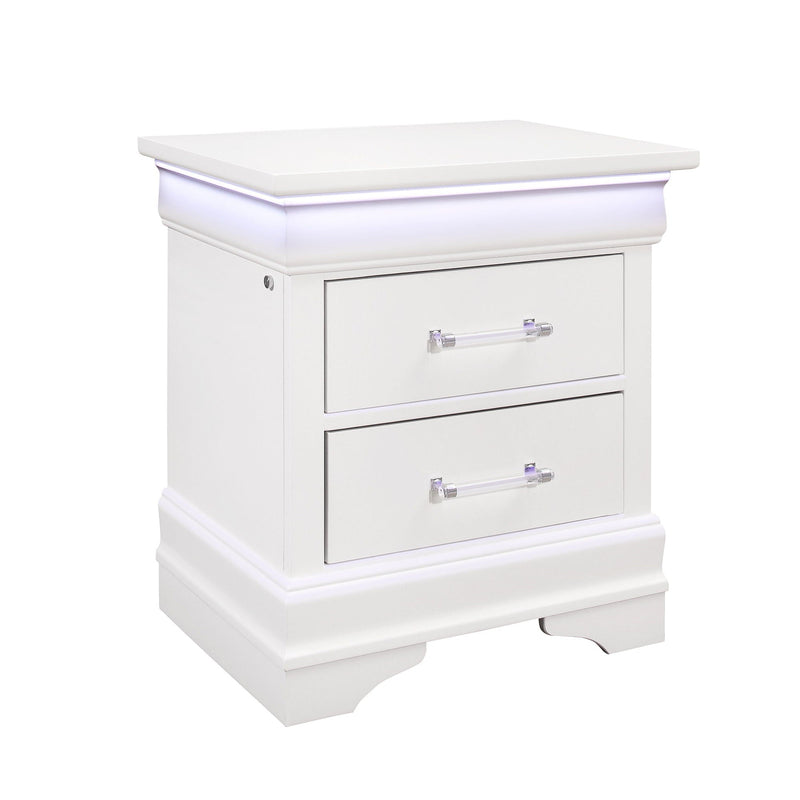 Charlston - 5 Piece Bedroom Set With LED Headboard