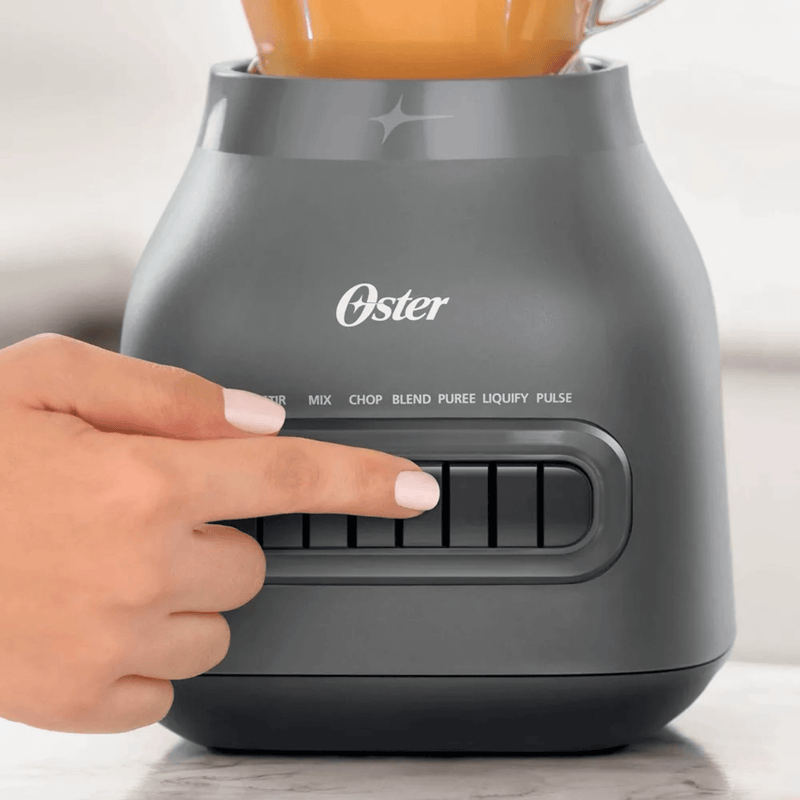 Oster 8-Speed Glass Jar Blender with 20oz Blend-n-Go Cup
