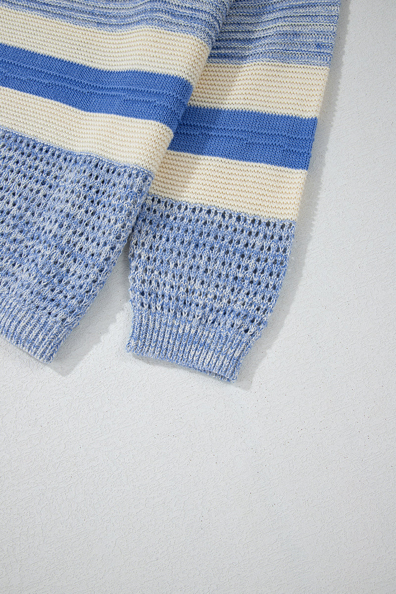 Sophia Stitch Puff Sleeve Sweater