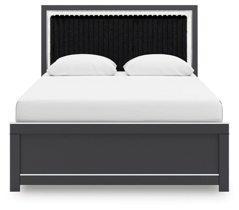 Zuraleus - Upholstered Panel Bed