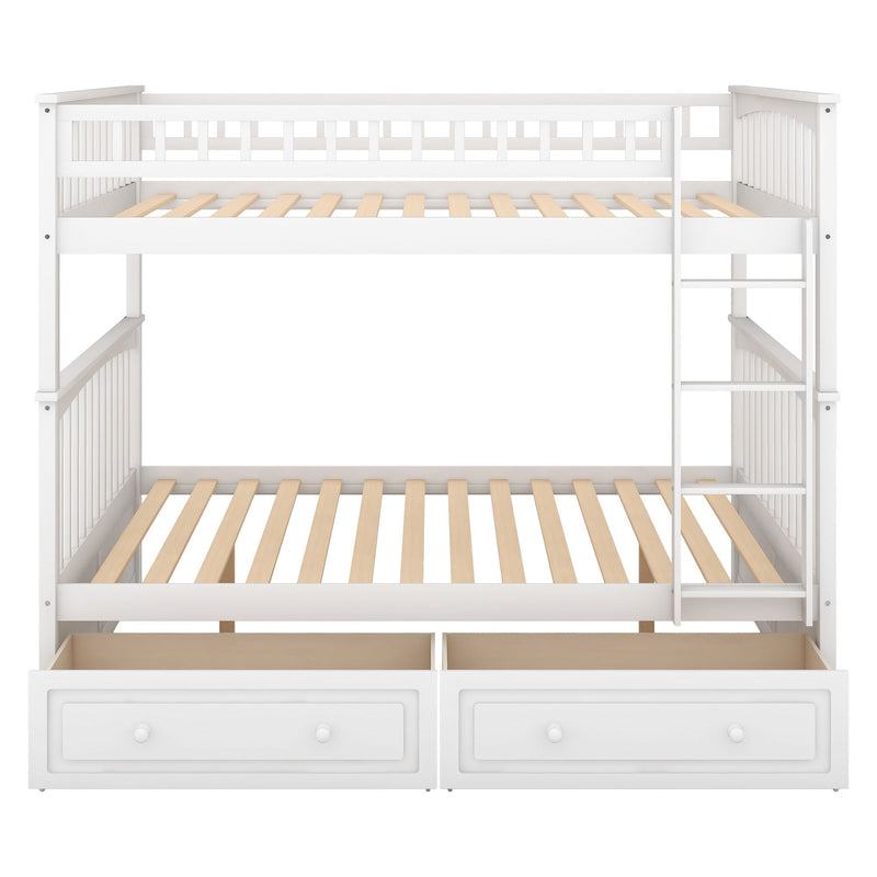 Bunk Bed With Drawers, Convertible Design