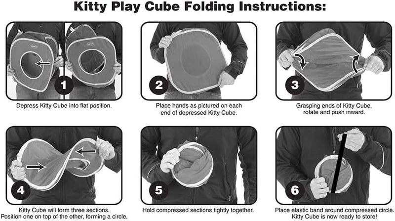 Collapsible Cat Cube