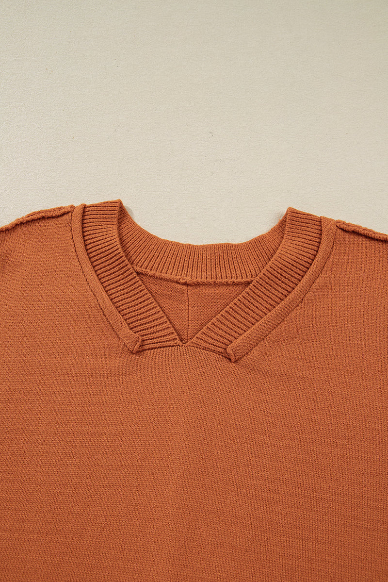 Abigail Edge Bubble Sleeve Sweater