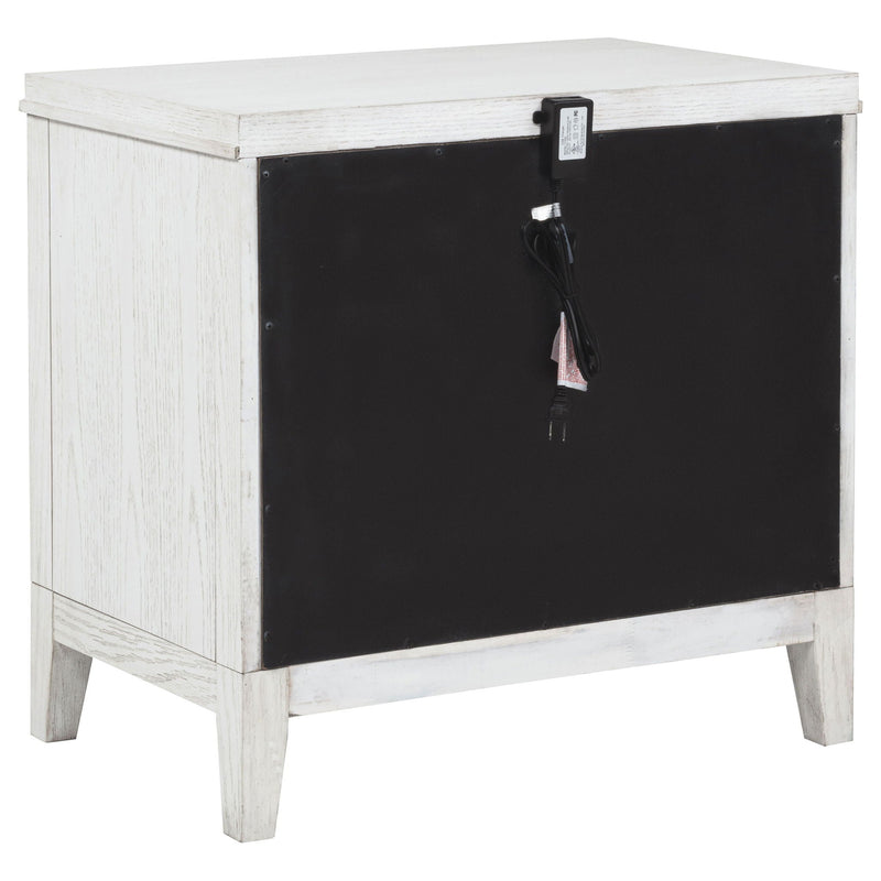 Marielle 4-piece Eastern King Bedroom Set Distressed White
