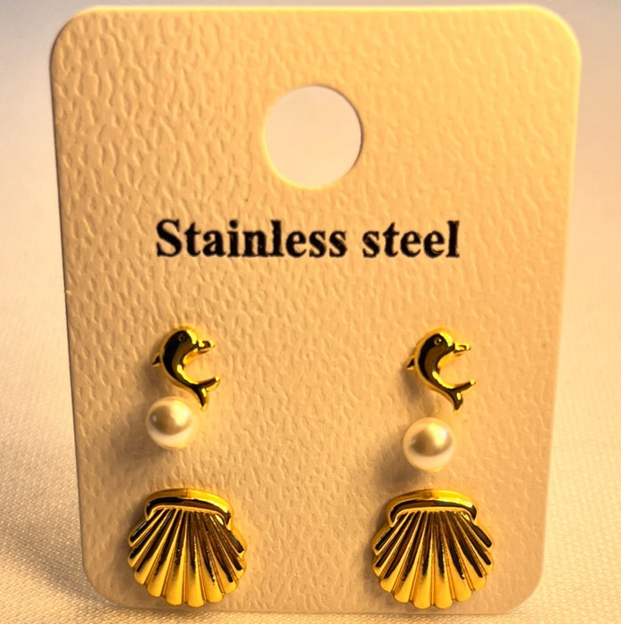 Metal Women's Premium Niche Earrings