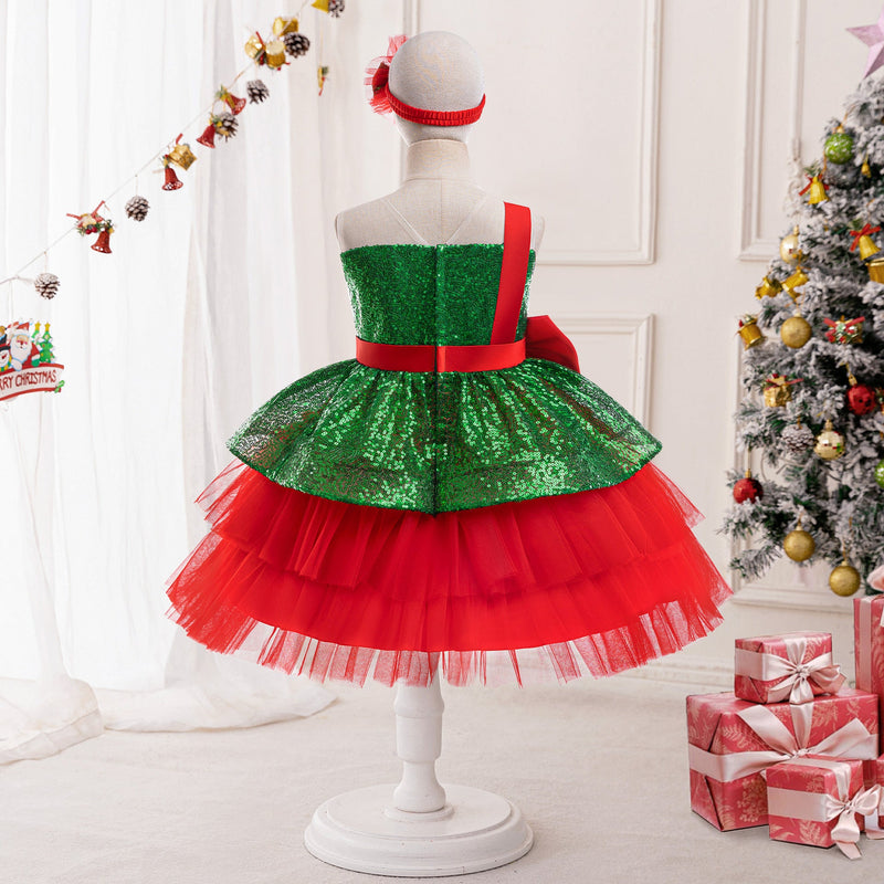 European And American Style Children's Clothing Christmas Red Green