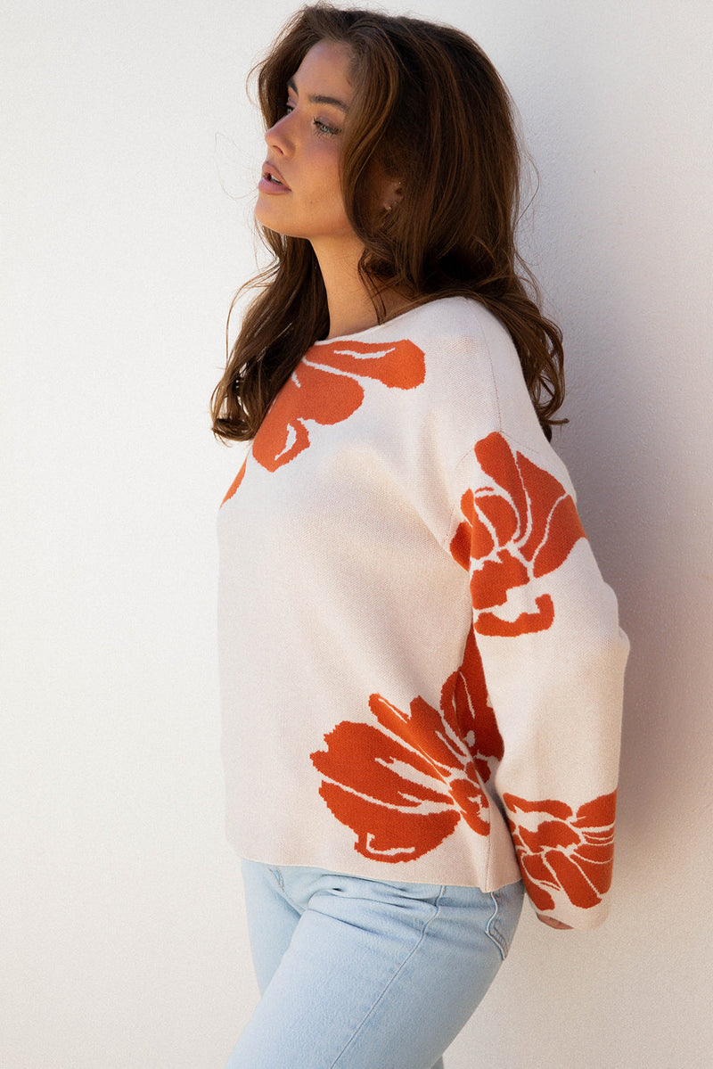 Beth Wide Sleeve Baggy Sweater