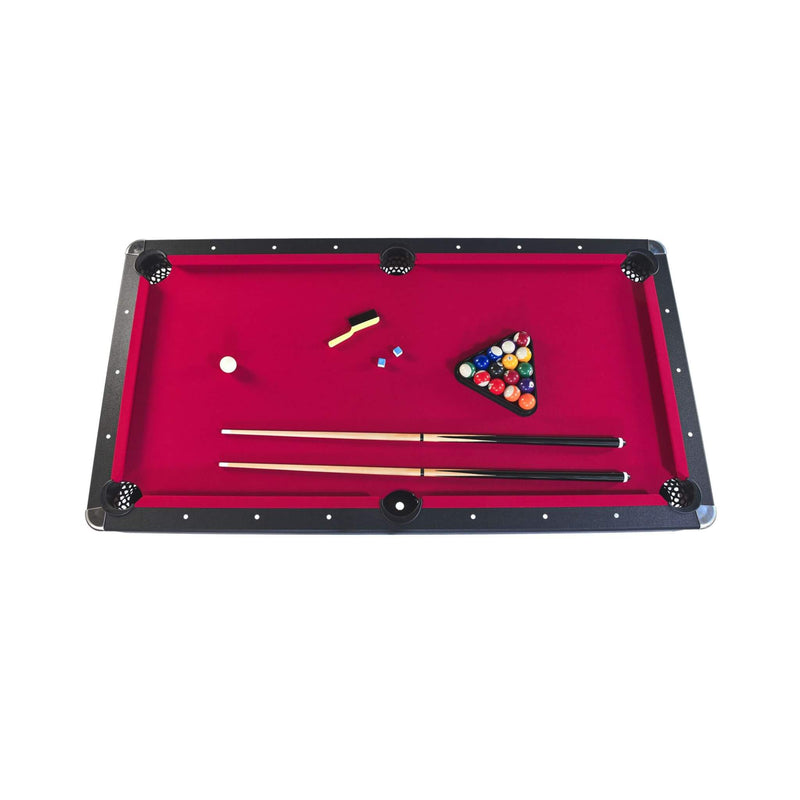 6FT Premium Wooden Multifunctional Pool Table With Table Tennis Top (SAK62741)