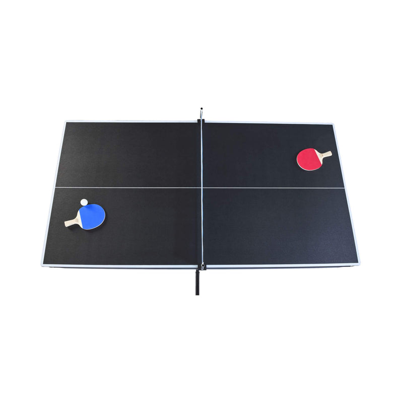 6FT Premium Wooden Multifunctional Pool Table With Table Tennis Top (SAK62741)