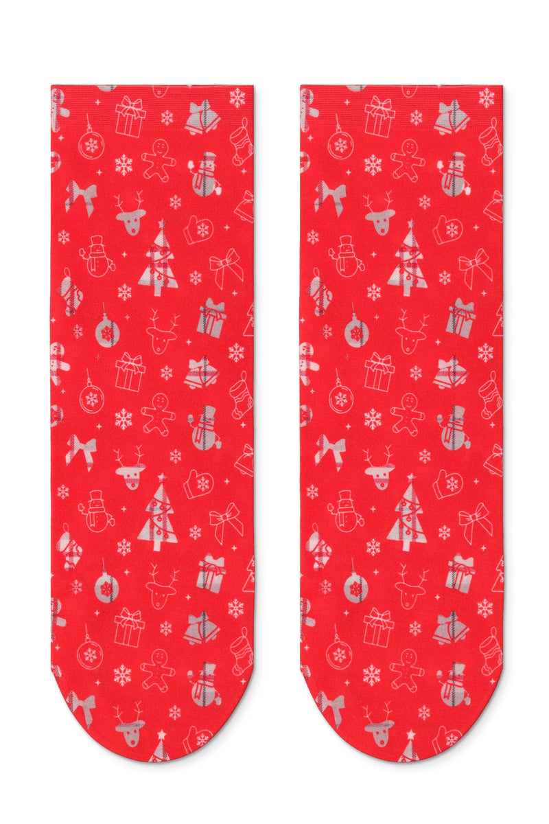 Socks Conte Fantasy 122 - New Year's Designs