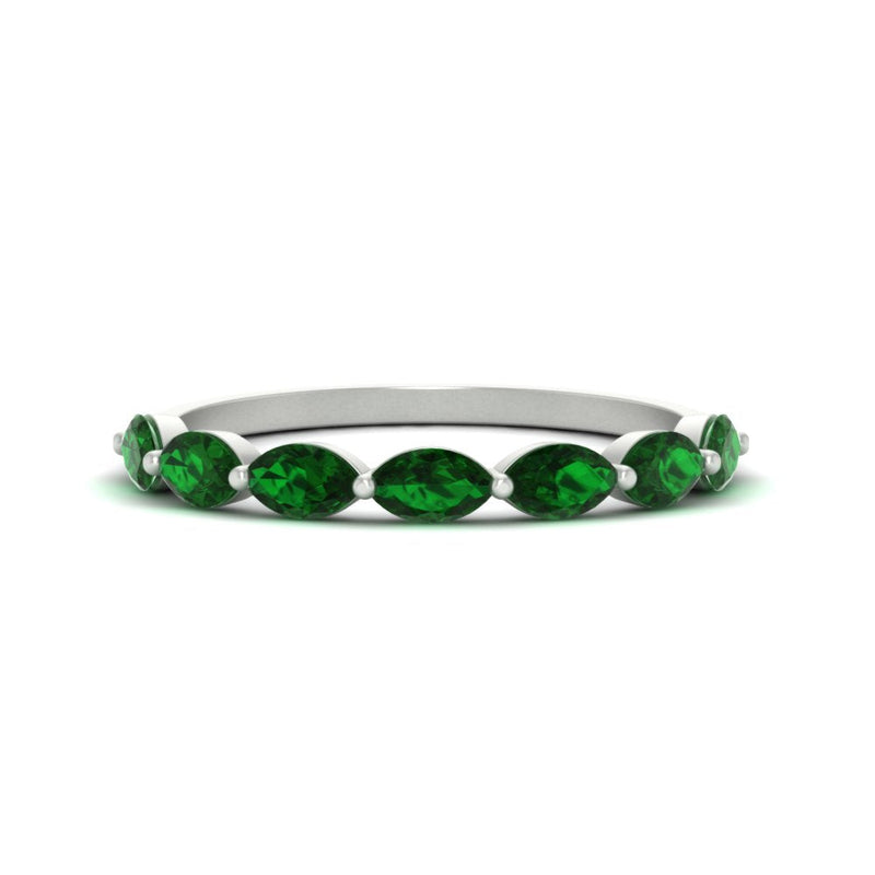 7 Stone Marquise East West 1 Carat Band