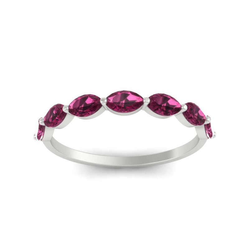 7 Stone Marquise East West 1 Carat Band