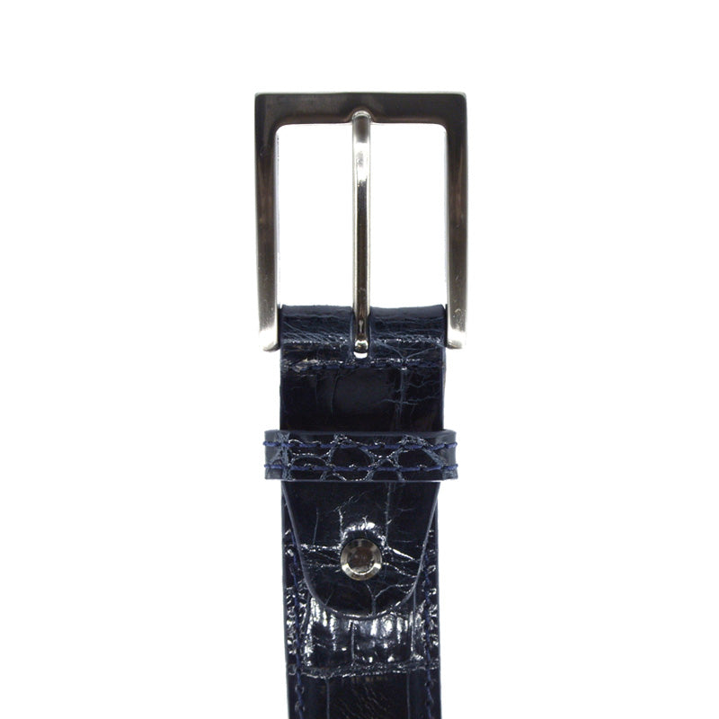 70-100-NVY ALLIGATOR Belt, Navy