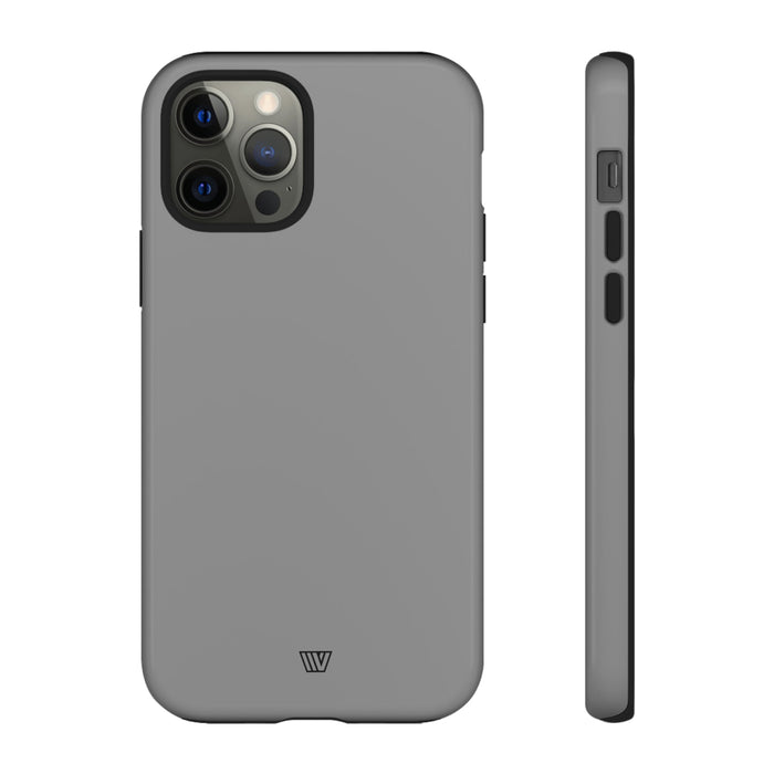 SOLID GRAY | Tough Phone Case