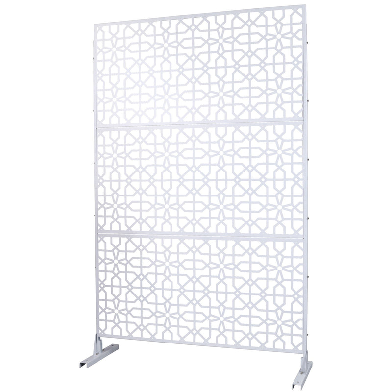 Outdoor & Indoor Metal Freestanding Decorative Privacy Screen