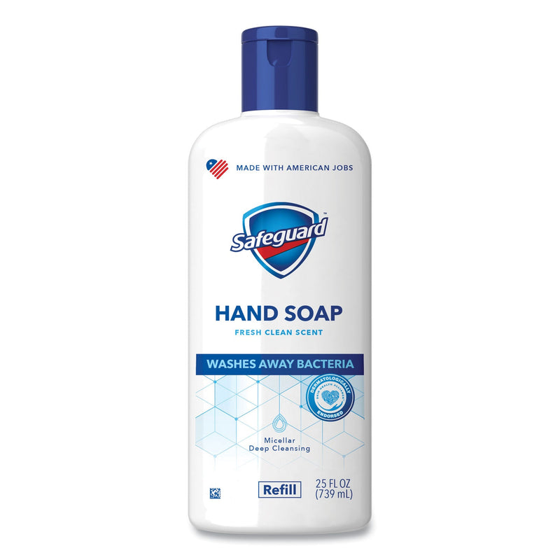 Safeguard Liquid Hand Soap, Fresh Clean Scent, 25 oz Bottle