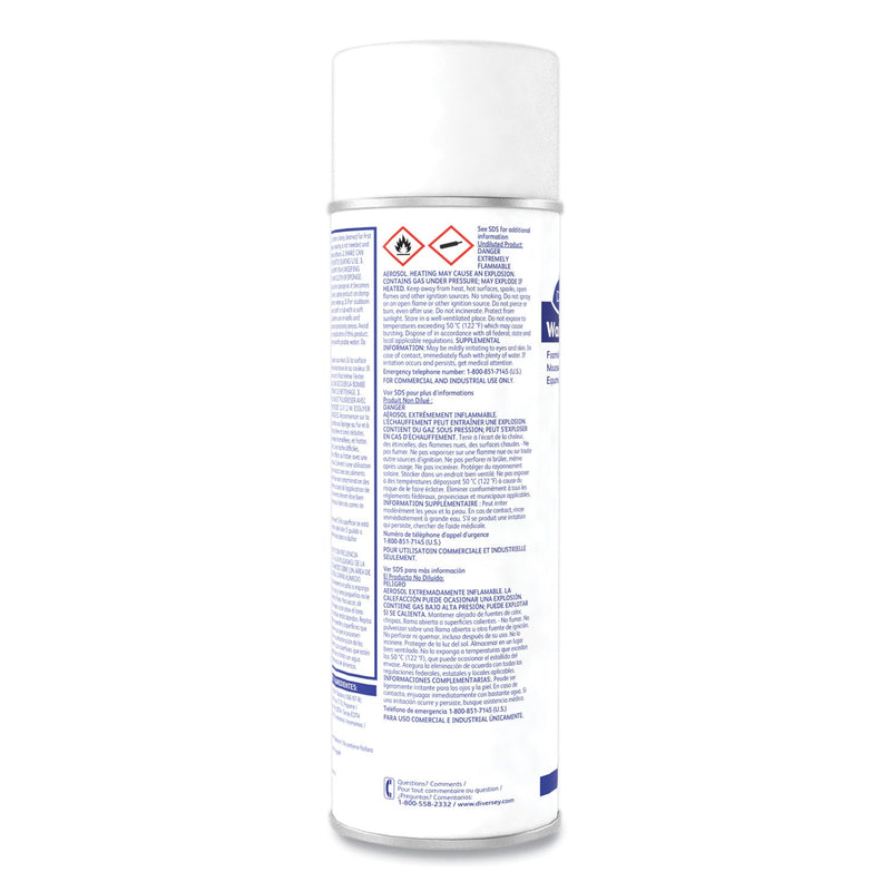 Diversey Wall Power Foaming Wall Washer, 20 oz Can, 12/Carton