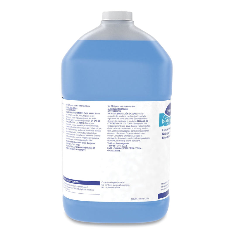 Diversey Suma Freeze D2.9 Floor Cleaner, Liquid, 1 gal, 4/Carton