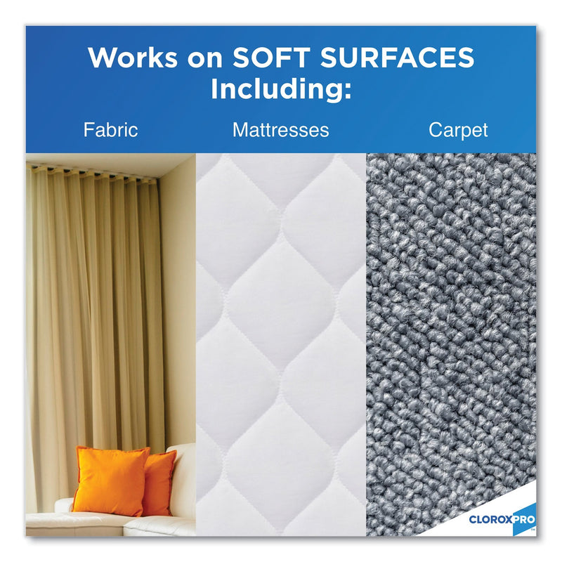 Clorox Urine Remover for Stains and Odors, 32 oz Pull top Bottle, 6/Carton