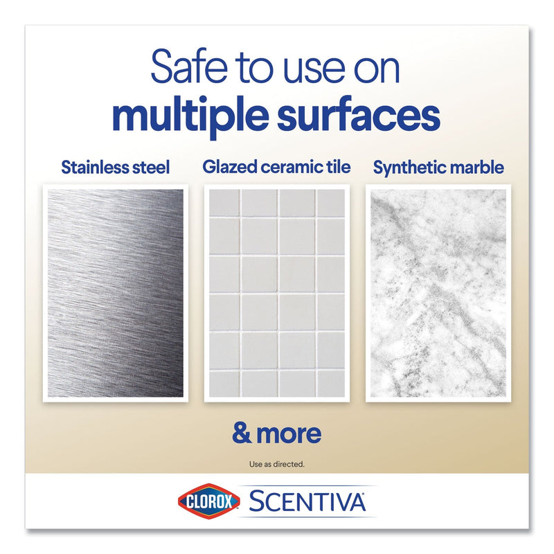 Clorox Scentiva Multi Surface Cleaner, Tuscan Lavender and Jasmine, 32oz, Spray Bottle