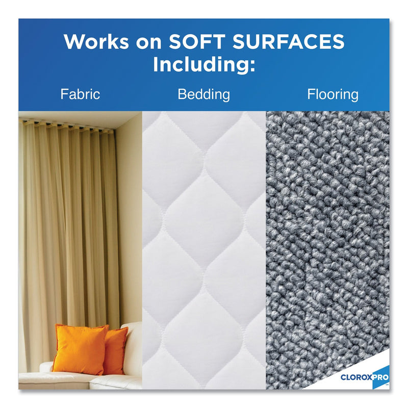 Clorox 4-in-One Disinfectant and Sanitizer, Citrus, 14 oz Aerosol Spray