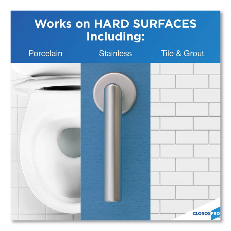 Clorox Urine Remover for Stains and Odors, 128 oz Refill Bottle, 4/Carton