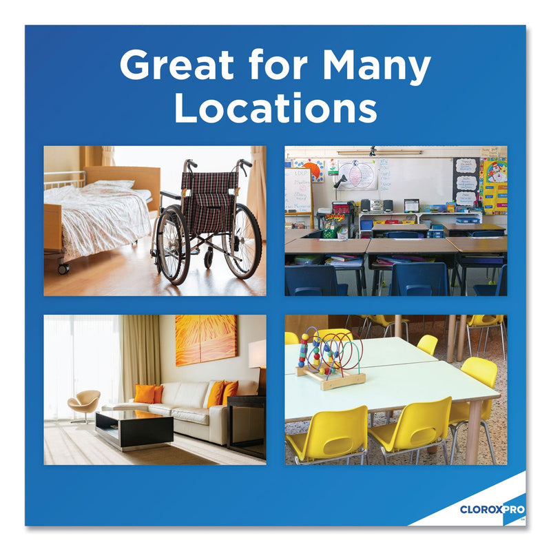 Clorox Disinfecting Bio Stain and Odor Remover, Fragranced, 128 oz Refill Bottle