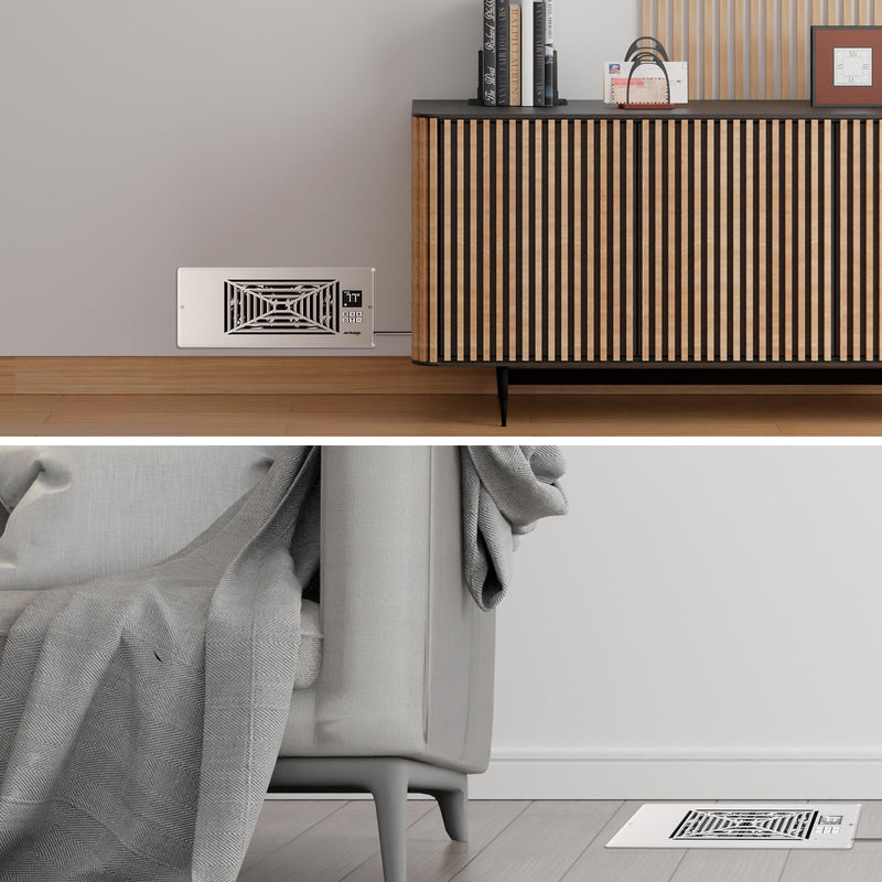 (Open Box) AirSupply BS412 Register Booster Fan