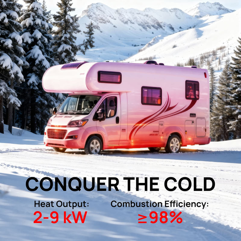 Arcade T8BP Diesel Heater, 9kW Triple Power, Toolbox Design