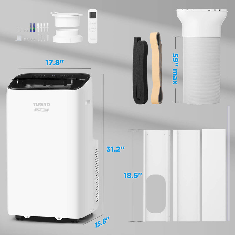 Greenland 14,000 BTU Inverter Portable Air Conditioner