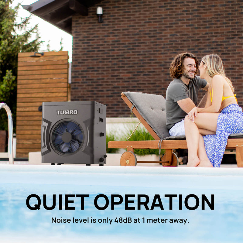 Manatee Non-Inverter Pool Heat Pump, 18K/20K BTU