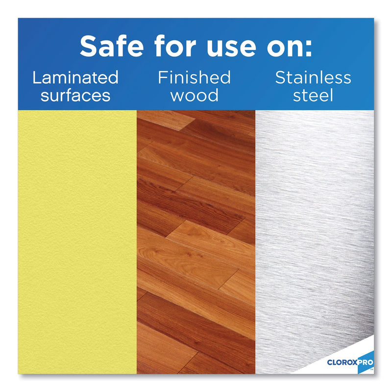 Clorox Disinfecting Wipes, 7 x 8, Fresh Scent, 75/Canister, 6/Carton