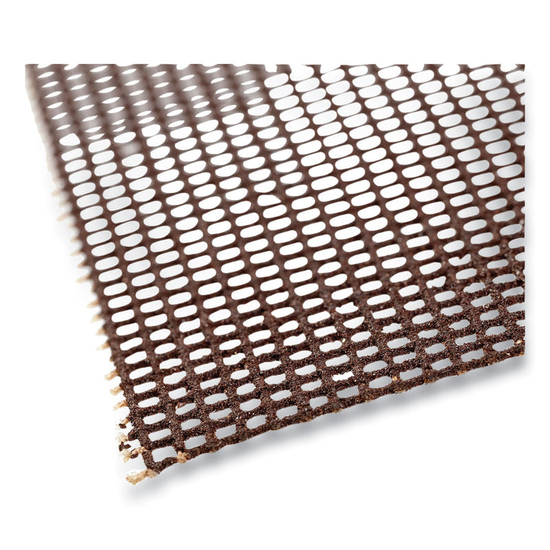 AmerCareRoyal Griddle Screen, Aluminum Oxide, 4 x 5.5, Brown, 20/Pack, 10 Packs/Carton