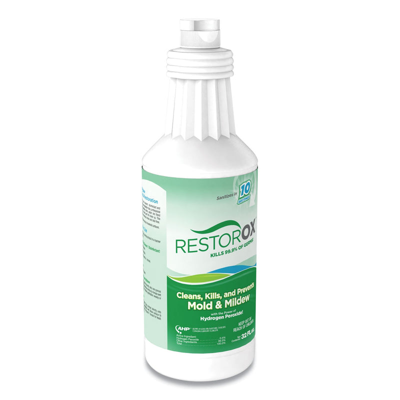 Diversey Restorox One Step Disinfectant Cleaner and Deodorizer, 32 oz Bottle, 12/Carton