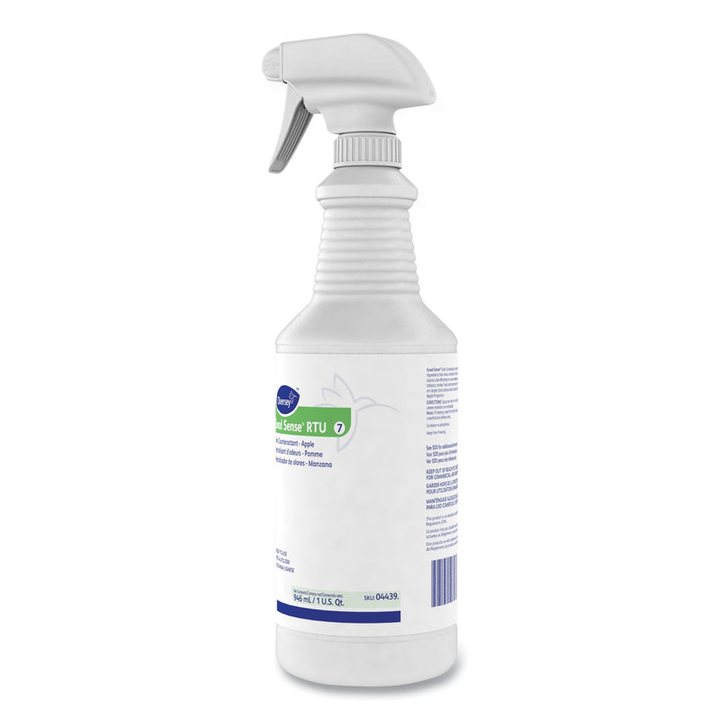 Diversey Good Sense RTU Liquid Odor Counteractant, Apple Scent, 32 oz Spray Bottle