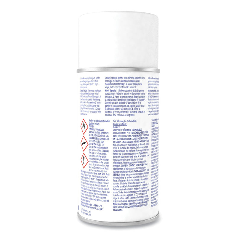 Diversey Gum Remover, 6.5 oz Aerosol Spray Can, 12/Carton