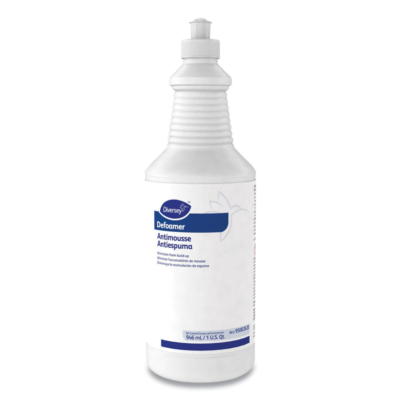 Diversey Defoamer/Carpet Cleaner, Cream, Bland Scent, 32 oz Squeeze Bottle