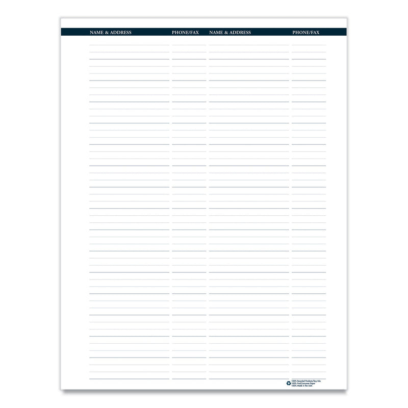 House of Doolittle Recycled Monthly Weekly 7 Day Planner, 8.75 x 6.88, Black Cover, 12-Month (Jan to Dec): 2023