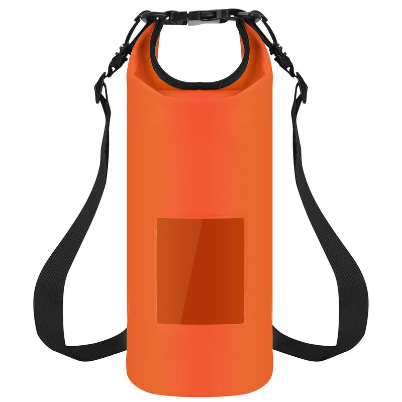 Floating Waterproof Dry Bag Floating Dry Sacks with Observable Window 10L Roll Top Lightweight Dry Storage Bag for Kayaking Rafting Boating Swimming C