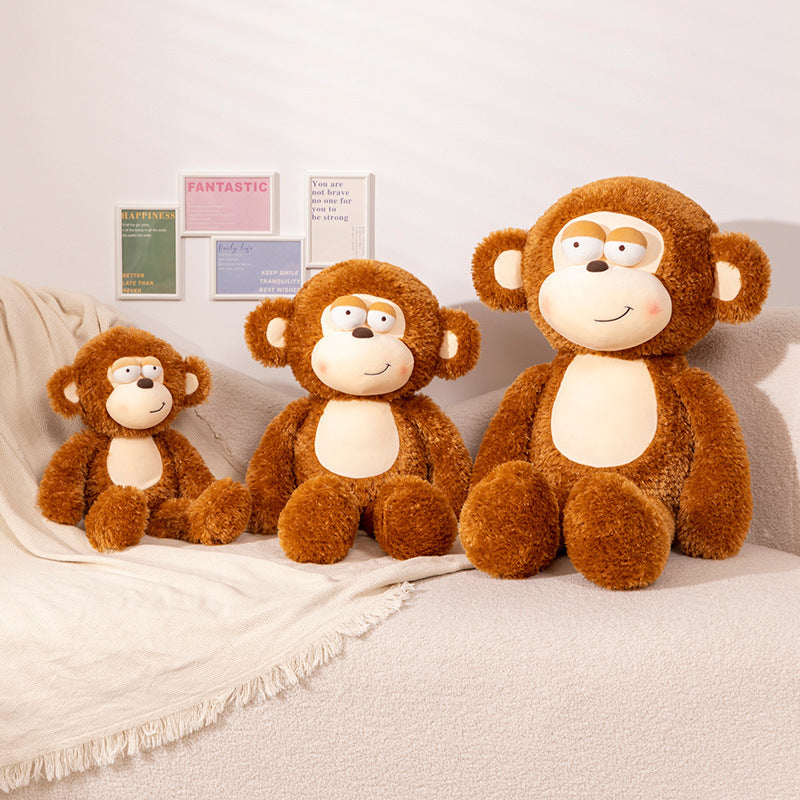Creative Cartoon Monkey Plush Doll Stuffed Toy