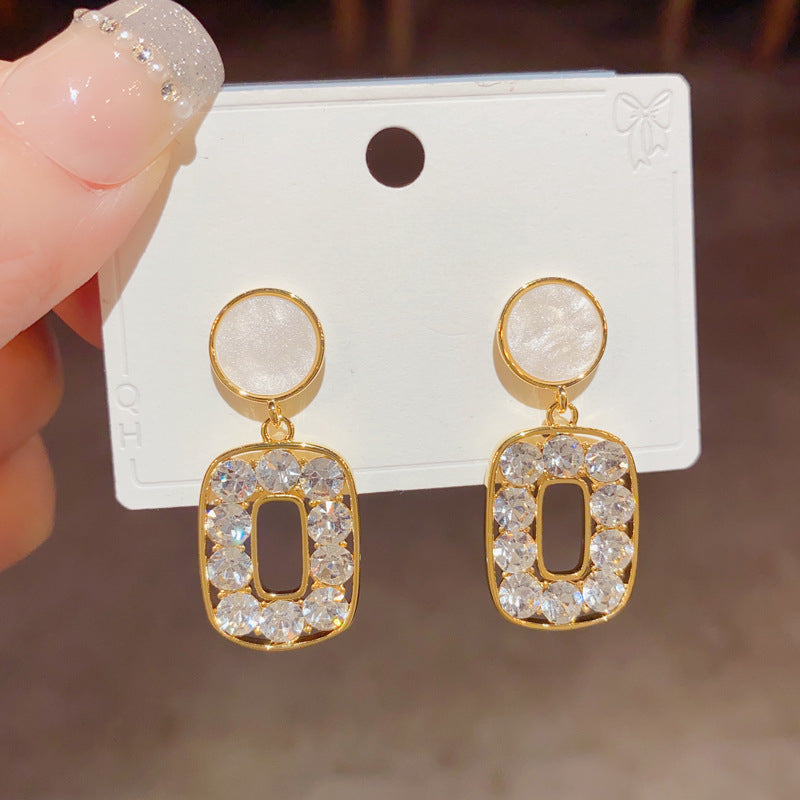 Vintage Retro Geometric Small Stud Earring