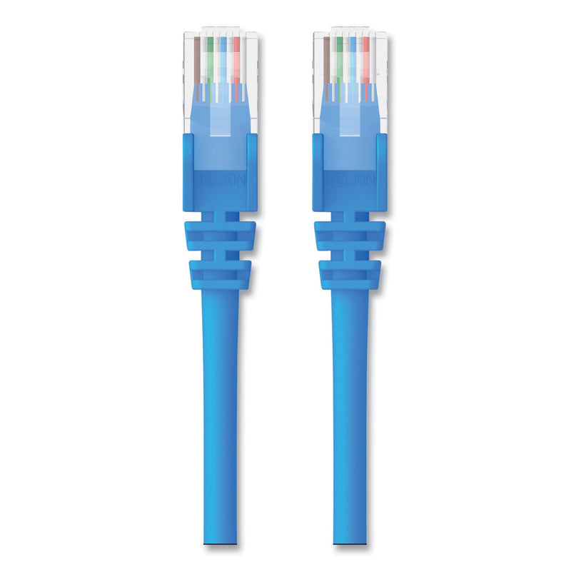 Belkin CAT5e Snagless Patch Cable, 1 ft, Blue