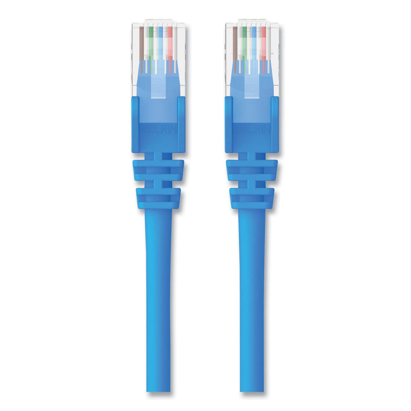 Belkin CAT5e Snagless Patch Cable, 15 ft, Blue